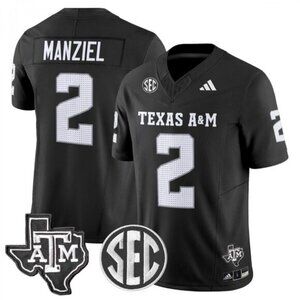 Mens Kids Youths Johnny Manziel Stitched Jersey Black Vapor